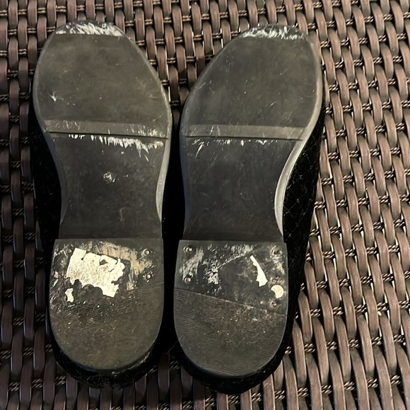 Giorgio Brutini Chatwal Black Velvet Quilted Tuxedo Loafers Size 8.5 US Men - Picture 9 of 9